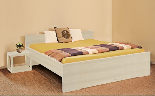 Massivholzbett Ahorn - SONNENGRUSS