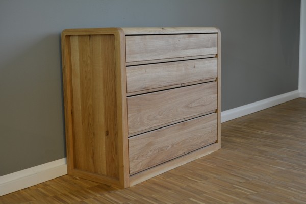 Massivholzkommode Kernbuche - MODERN