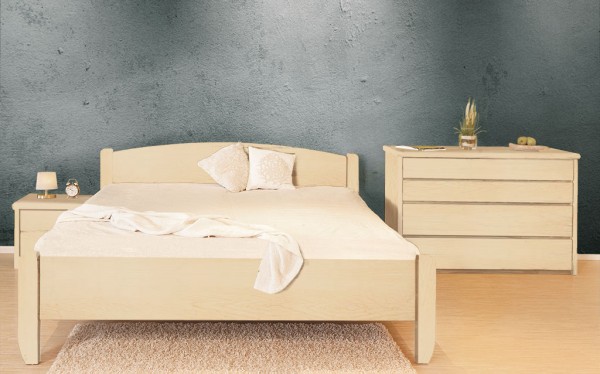 Massivholzbett Ahorn - VITA
