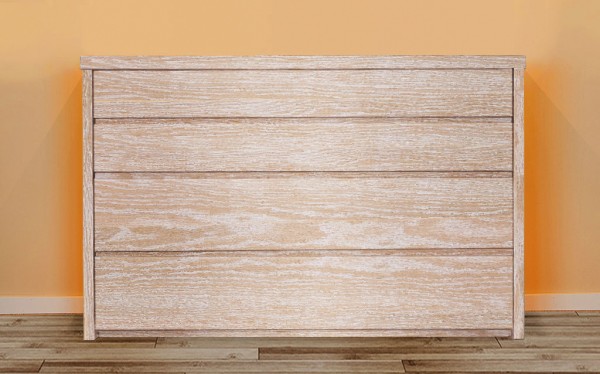 Massivholzkommode Eiche Vintage - ZEITLOS