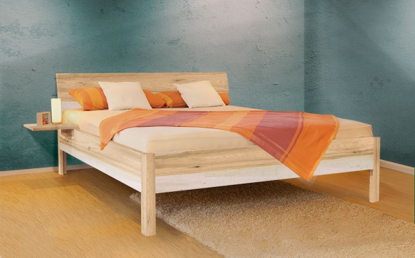 Massivholzbett Schwarzkiefer - FRIGG