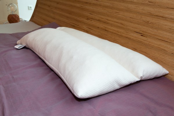 2-Kammer-Kissen mit Naturlatexflocken