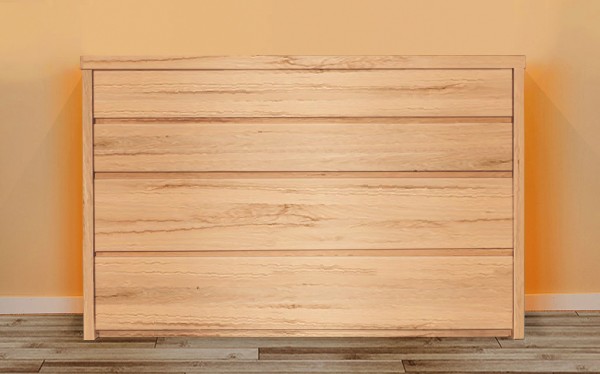 Massivholzkommode Kernbuche - ZEITLOS