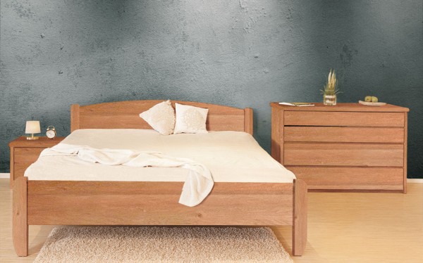 Massivholzbett Buche - VITA