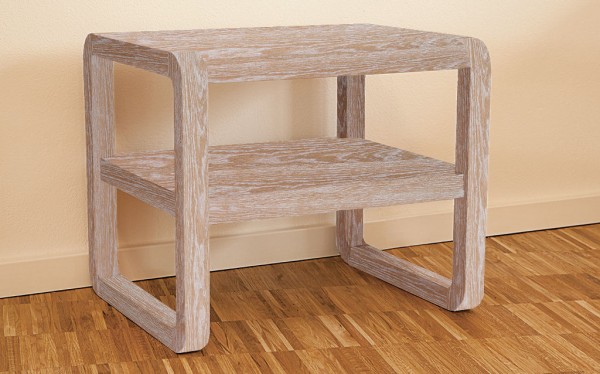 Massivholzkonsole Eiche Vintage - FRANCES