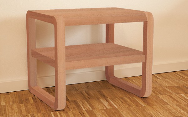 Massivholzkonsole Buche - FRANCES