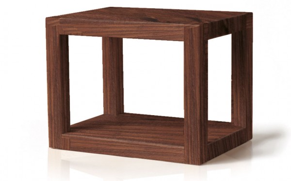 Massivholzkonsole Nussbaum - SONNENGRUSS