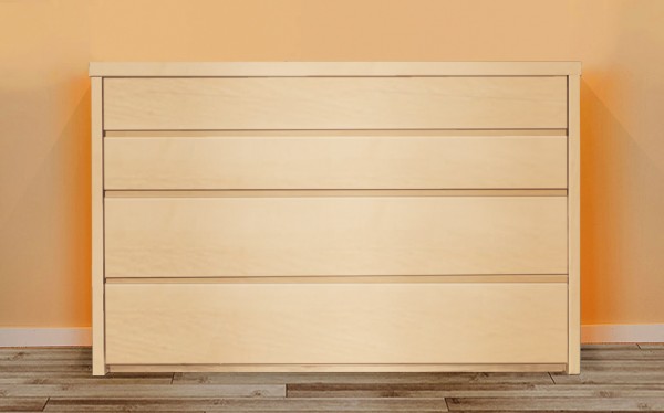 Massivholzkommode Ahorn - ZEITLOS