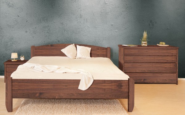 Massivholzbett Kirschbaum - VITA